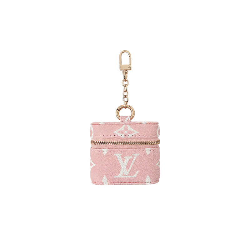 Premium Leather Monogram AirPods Cases