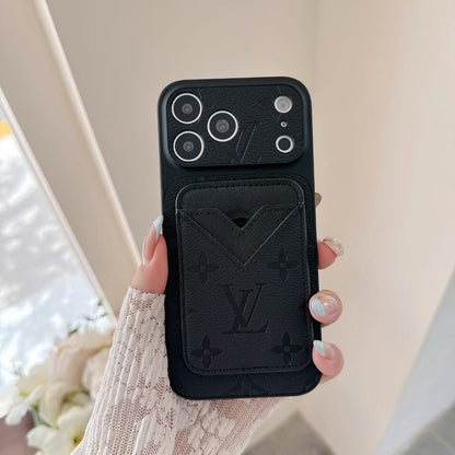 LV Magsafe Cardholder Monogram Case For iPhone 12-18 Pro & Pro Max