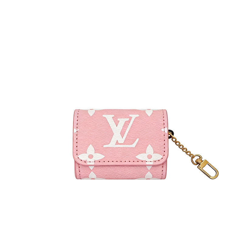 Classic Leather Monogram AirPods Cases Big Printing