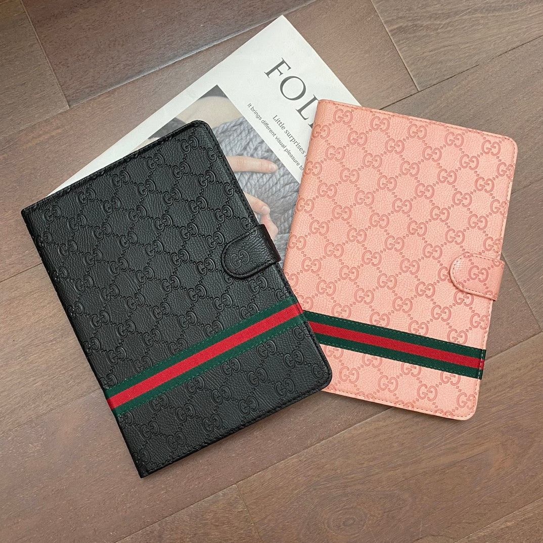 3D Embossing Flip Cover Holster Apple iPad Cases With Stand Function theroxymob
