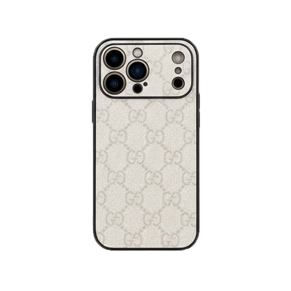 Designer Monogram Gucci Case for iPhone 12-18 Pro & Pro Max