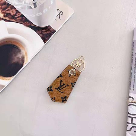 Leather Key Chain Holder Bag Charm