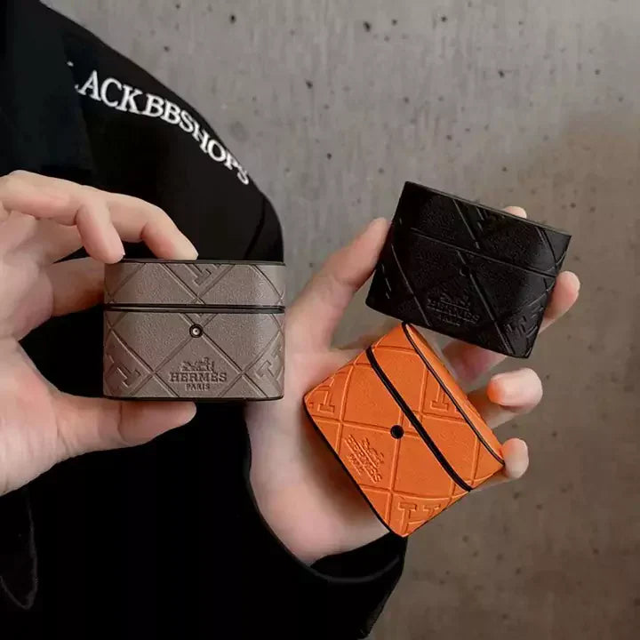 Leather Hermes Bag For Airpods