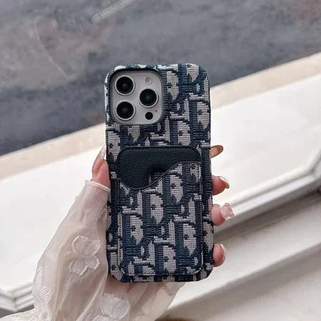 Dior Luxury iPhone Case Card Slot Roxy New 2