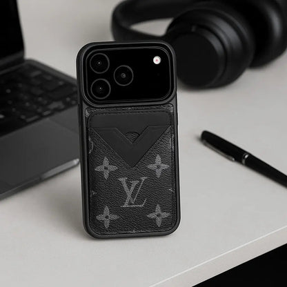 Luxe Louis Vuitton Leather Case For iPhone 12-18  Pro & Pro Max