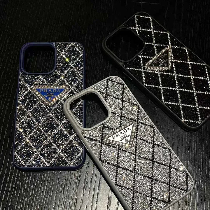 Luxury Quilted Diamond Pattern Case - iPhone 12-18 Pro & Pro Max