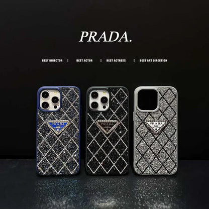 Luxury Quilted Diamond Pattern Case - iPhone 12-18 Pro & Pro Max