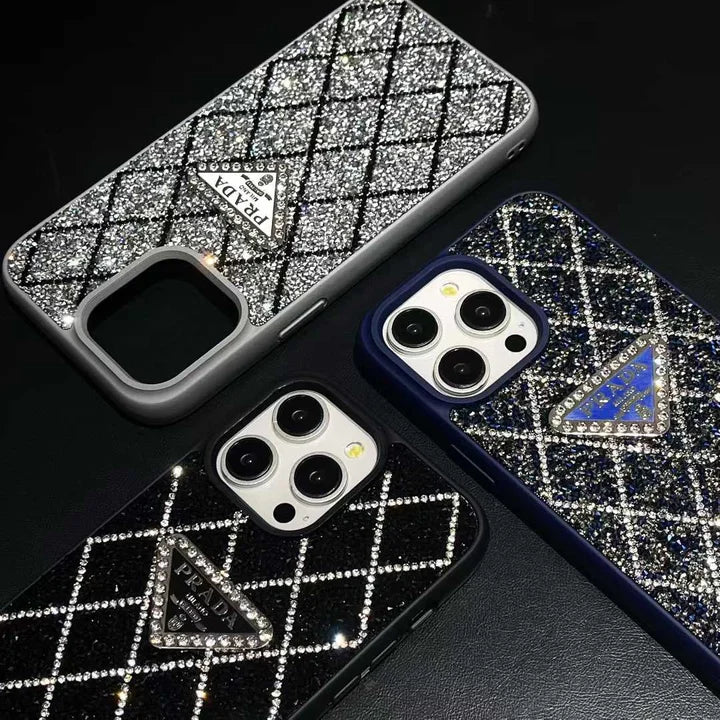 Luxury Quilted Diamond Pattern Case - iPhone 12-18 Pro & Pro Max