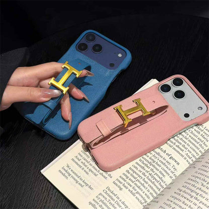 Designer Strap Buckle Luxury Case - iPhone 12-18 Pro & Pro Max