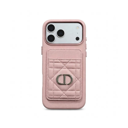 Quilted Dior Luxury Case - iPhone 16-18 Pro & Pro Max