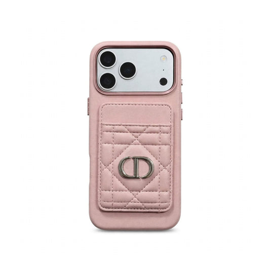 Quilted Dior Luxury Case - iPhone 16-18 Pro & Pro Max