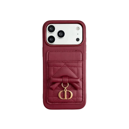 Luxury DR Storage Card Case - For iPhone 12-18 Pro & Pro Max