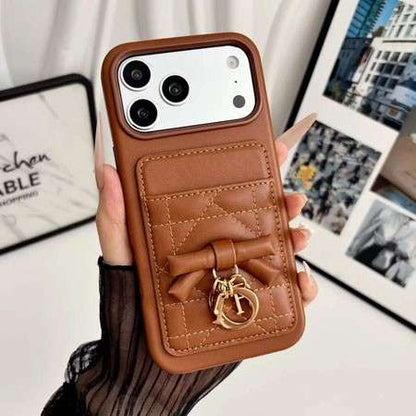Luxury DR Storage Card Case - For iPhone 12-18 Pro & Pro Max
