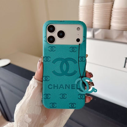 Luxury Chanel Phone Case For iPhone 12-18 Pro & Pro Max