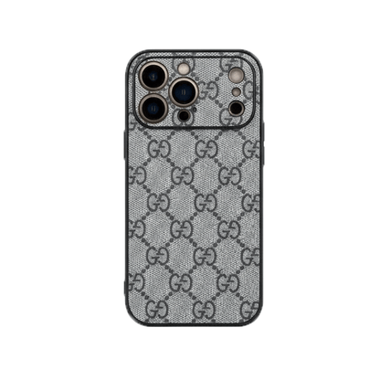 Designer Monogram Gucci Case for iPhone 12-18 Pro & Pro Max