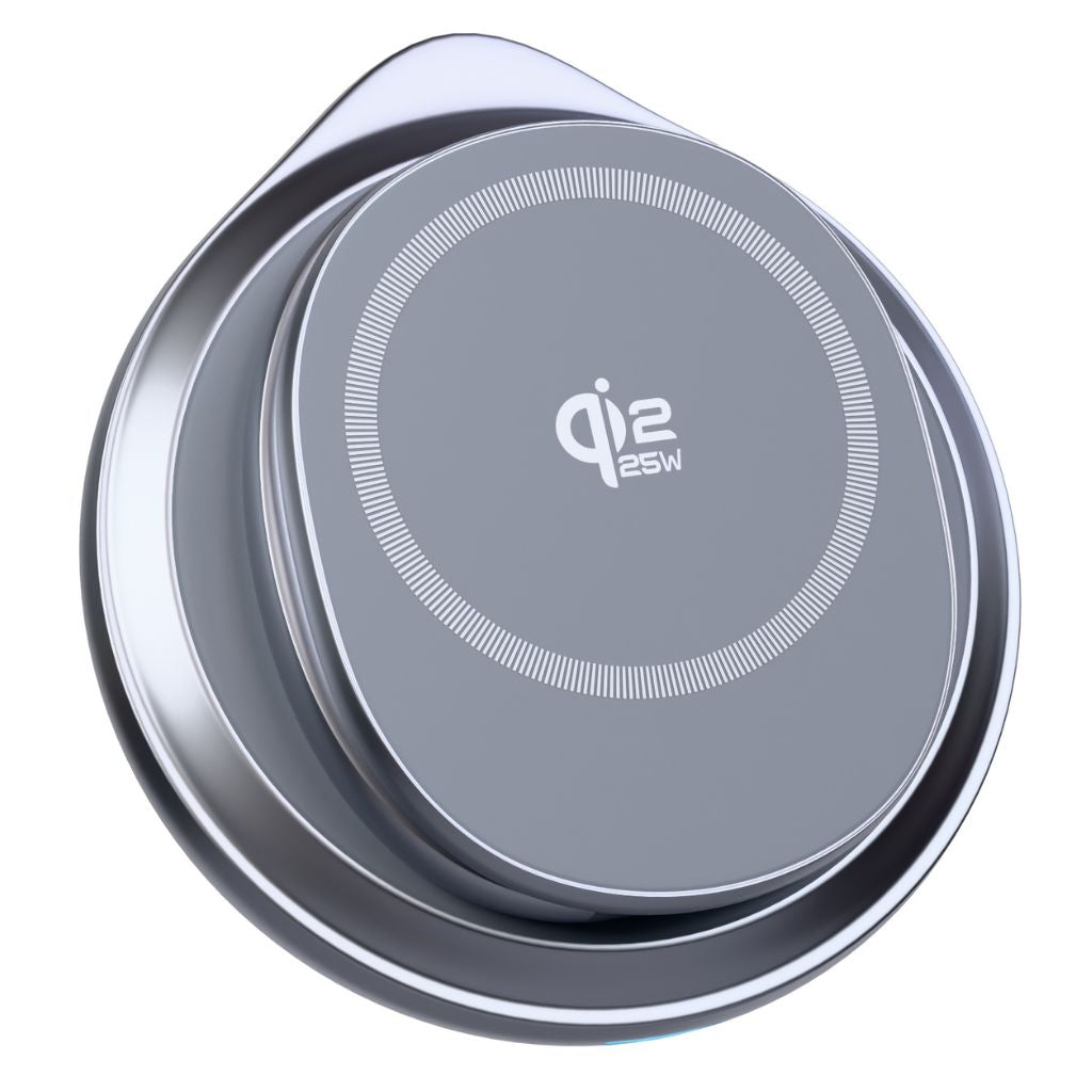 3-in-1 Foldable 25W Qi2 Magnetic Wireless Charging Station