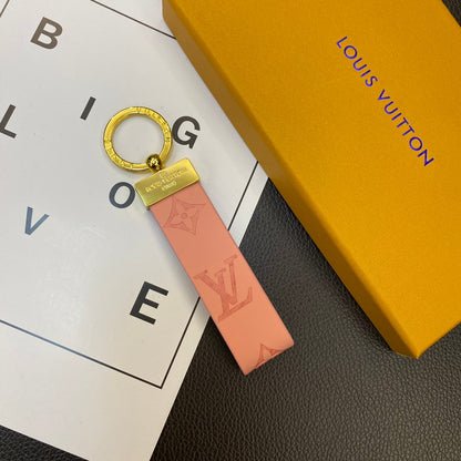 Louis Vuitton Leather Key Chain theroxymob