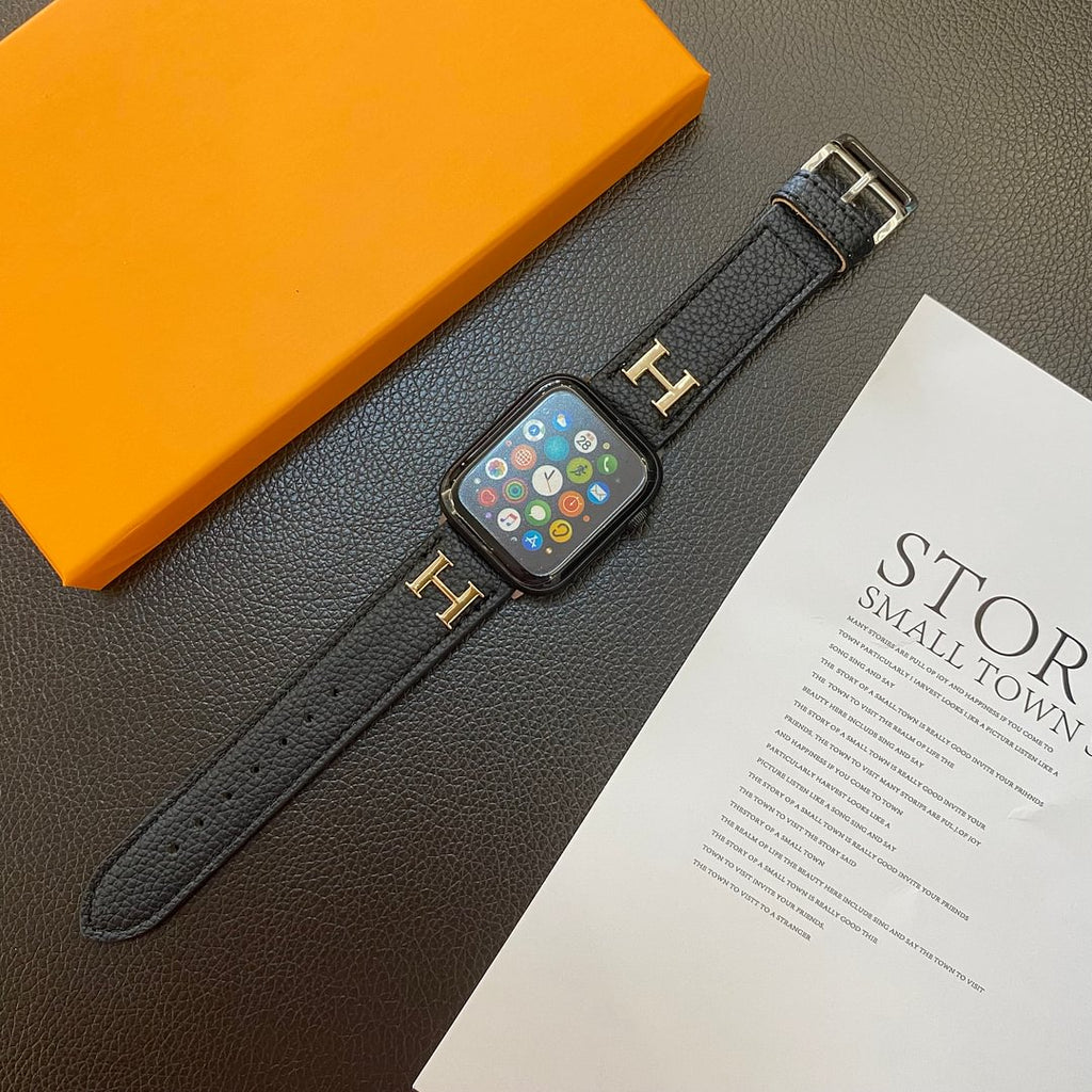 Premium Hermes Leather Watch Strap