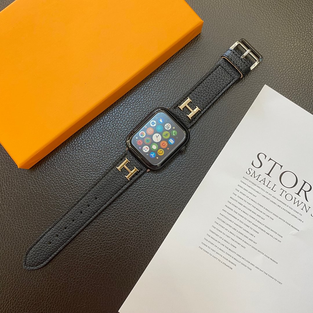 Premium Hermes Leather Watch Strap