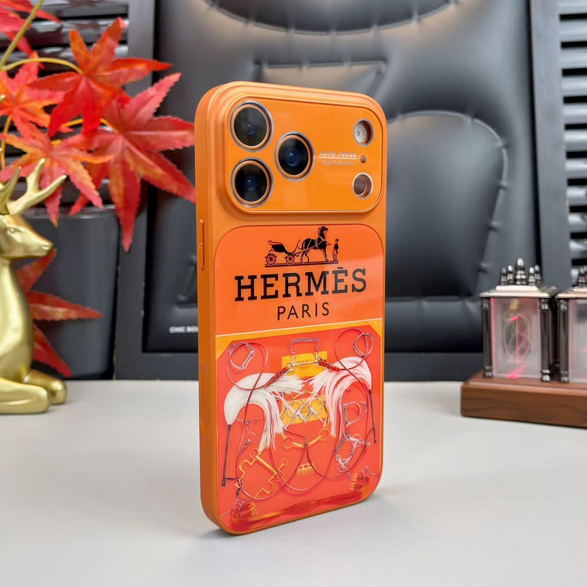 Premium Glass Front Designer Case - iPhone 12-18 Pro & Pro Max