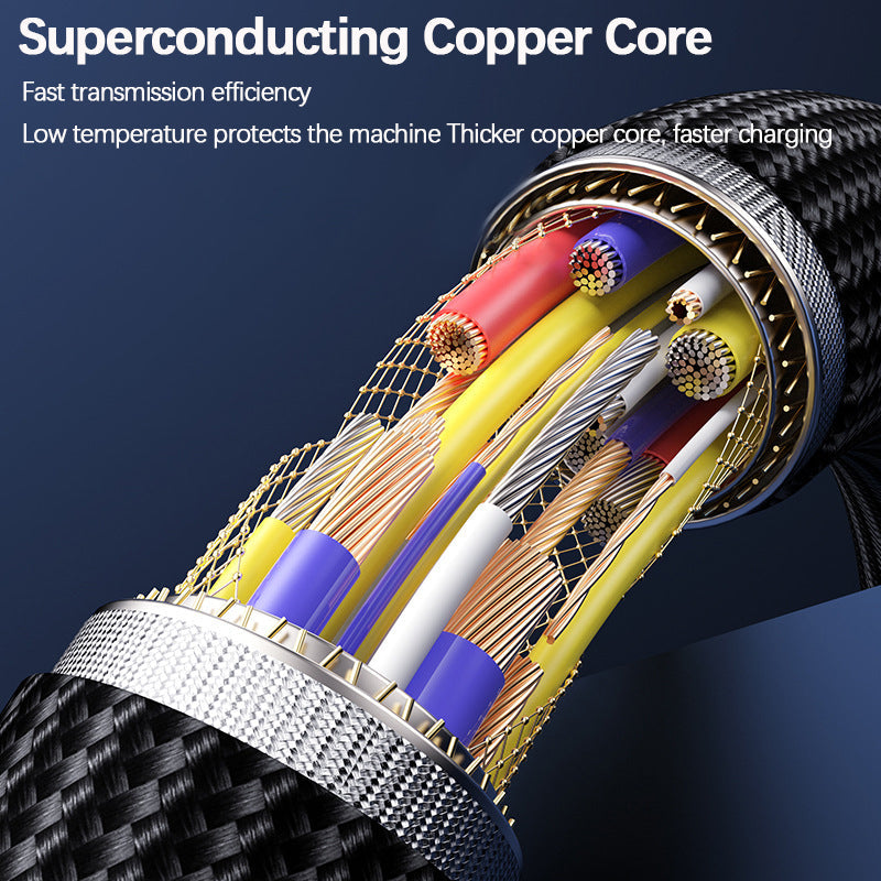 240W Fast Charging CC Cable With Digital Display