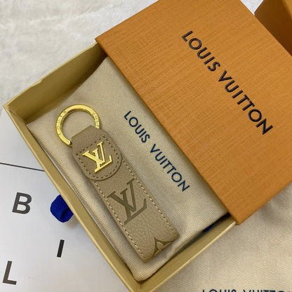 Louis Vuitton Leather Key Chain theroxymob