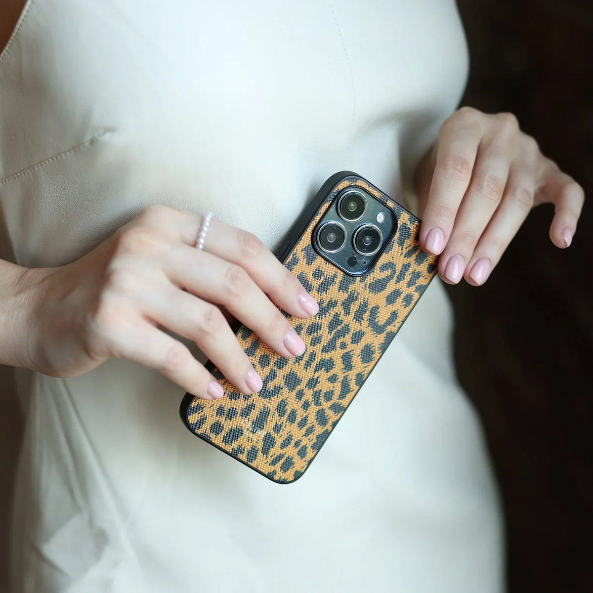 LUXURY CELINE IPHONE CASE CLASSIC PANTHERA FOR IPHONE 12-18 Pro & Pro Max