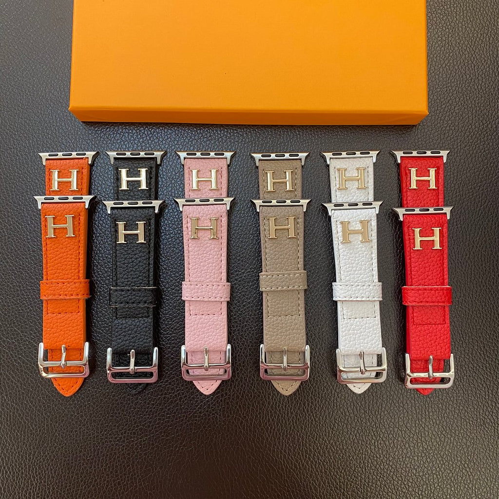 Premium Hermes Leather Watch Strap
