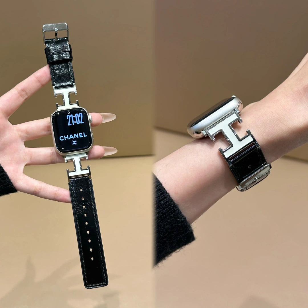 D-H Calf Leather Strap