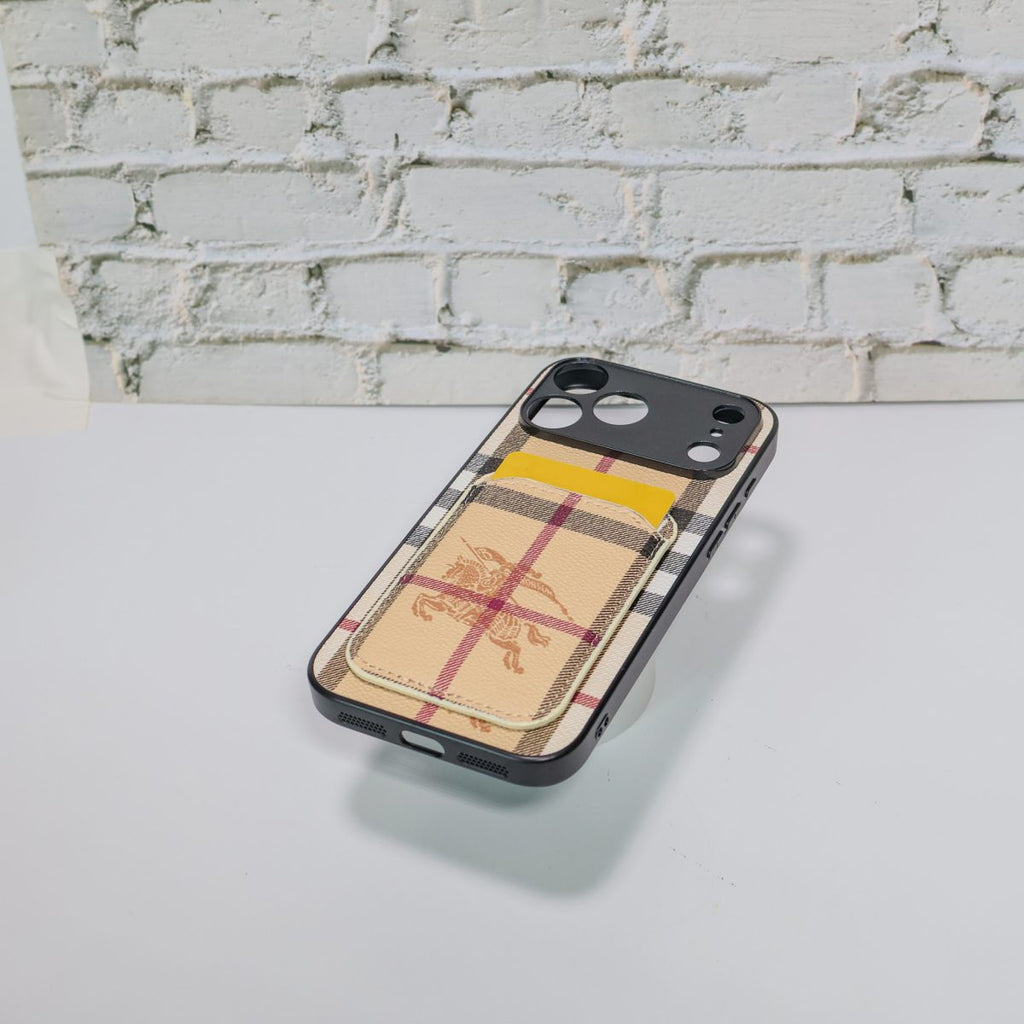 Luxury Card Holder Phone Case For iPhone 12-18 Pro & Pro Max