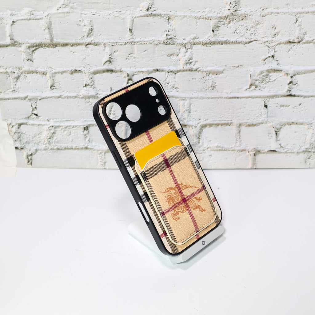 Luxury Card Holder Phone Case For iPhone 12-18 Pro & Pro Max