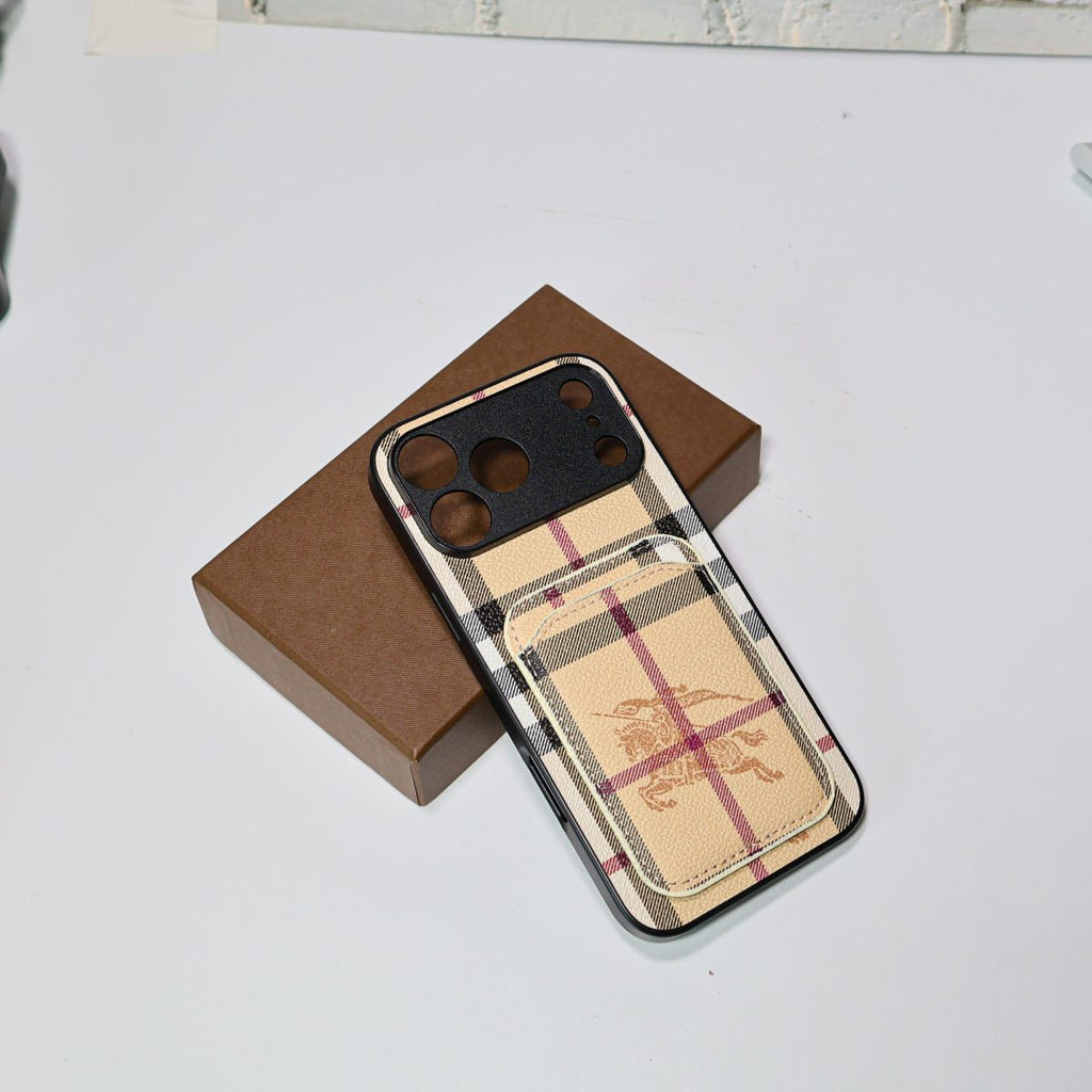 Luxury Card Holder Phone Case For iPhone 12-18 Pro & Pro Max