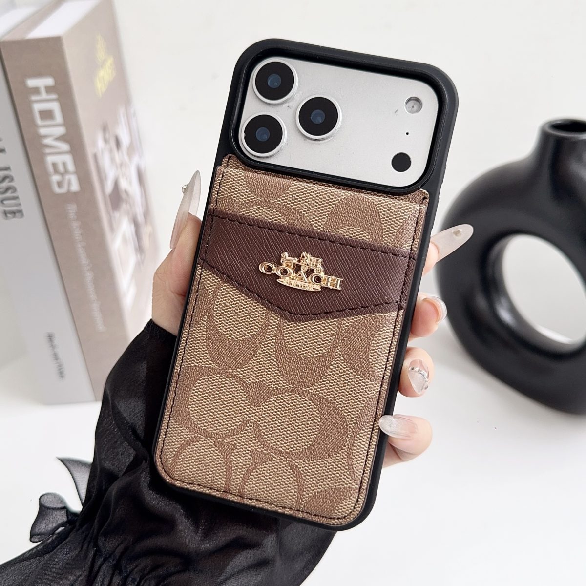 Premium Signature Card Holder Case - iPhone 12-18 Pro & Pro Max