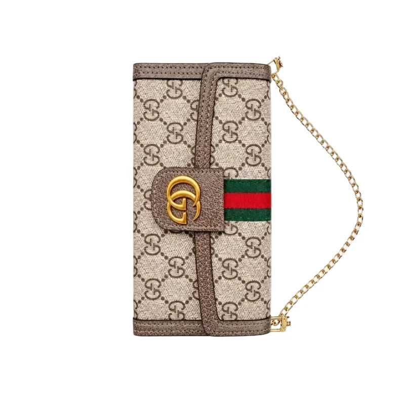 Classic Wallet Chain Crossbody Case - iPhone 12-18 Pro & Pro Max