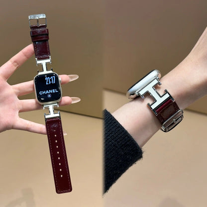 D-H Calf Leather Strap