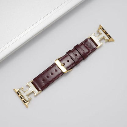 D-H Calf Leather Strap