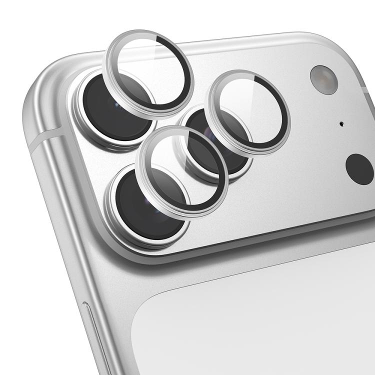 Orange Metal Glass Camera Lens Protector For iPhone 12-18 Pro & Pro Max
