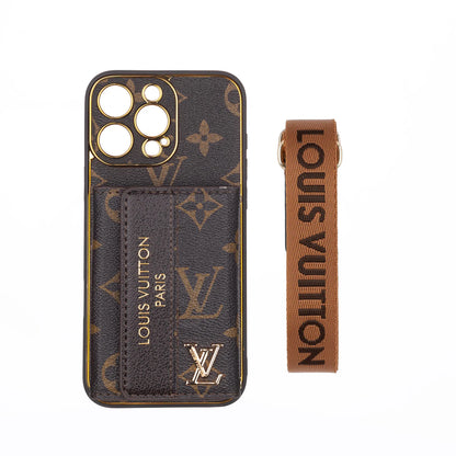 Luxury Leather Wallet Card Holder Phone Case For iPhone 13-18 Pro & Pro Max