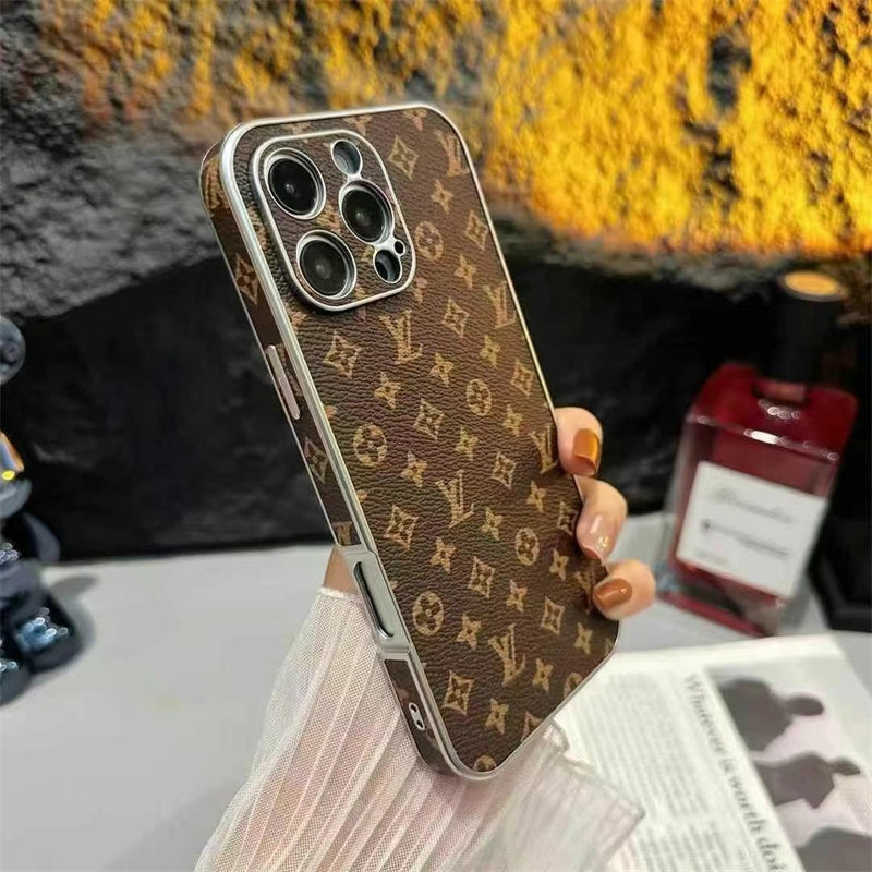 Luxury LV Leather iPhone Case Roxy New 2