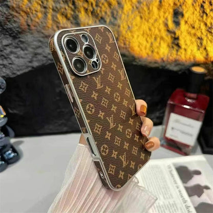 Luxury LV Leather iPhone Case Roxy New 2