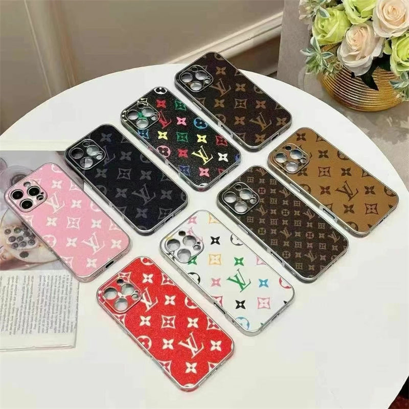 Luxury LV Leather iPhone Case Roxy New 2