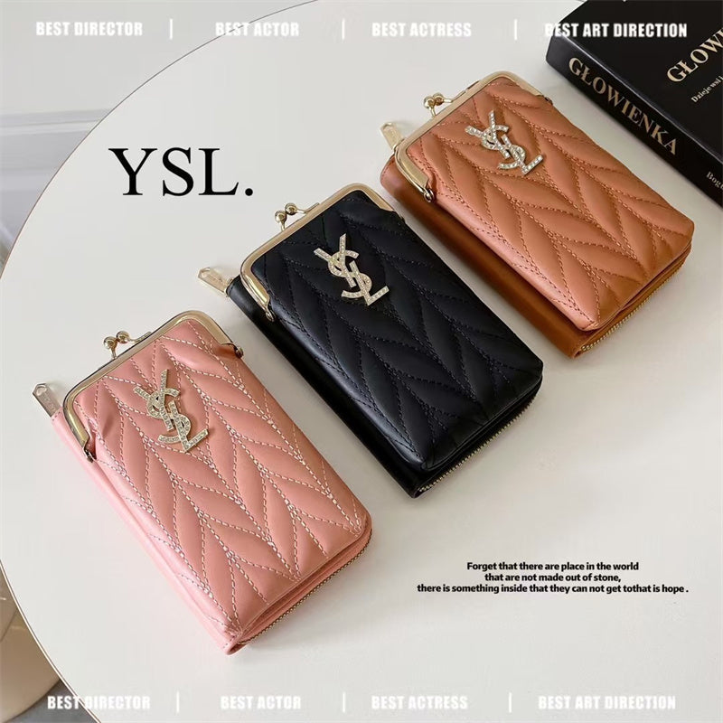 Elegant YSL genuine leather crossbody bag Roxy New