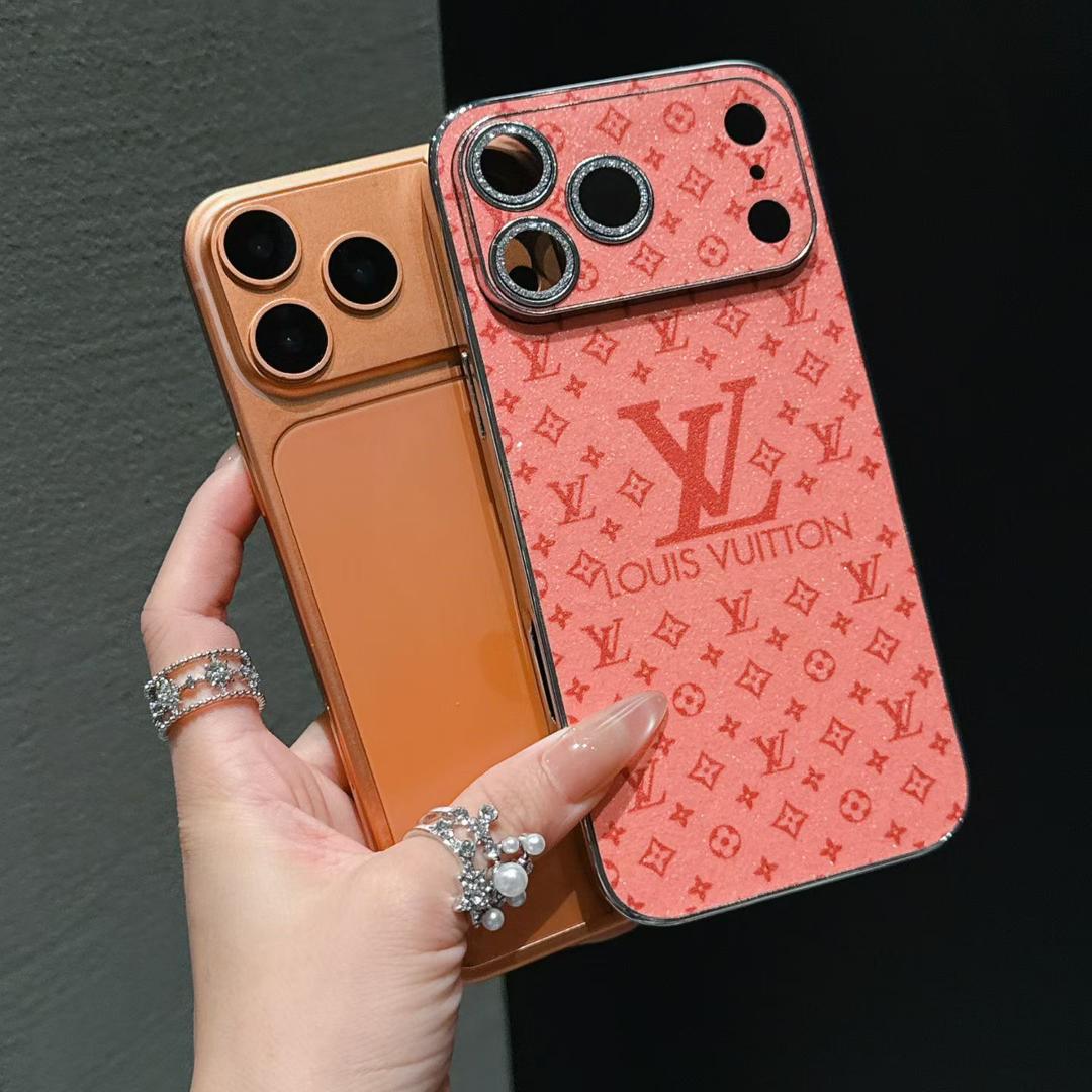 Lv Shiny Phone Case for iPhone 12-18 Pro & Pro Max