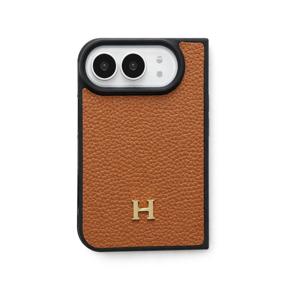 Classic HERMES Monogram Canvas Case for iPhone Duo