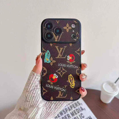 Louis Vuitton x Character Collaboration Monogram Phone Case for iPhone 14-18 Pro & Pro Max