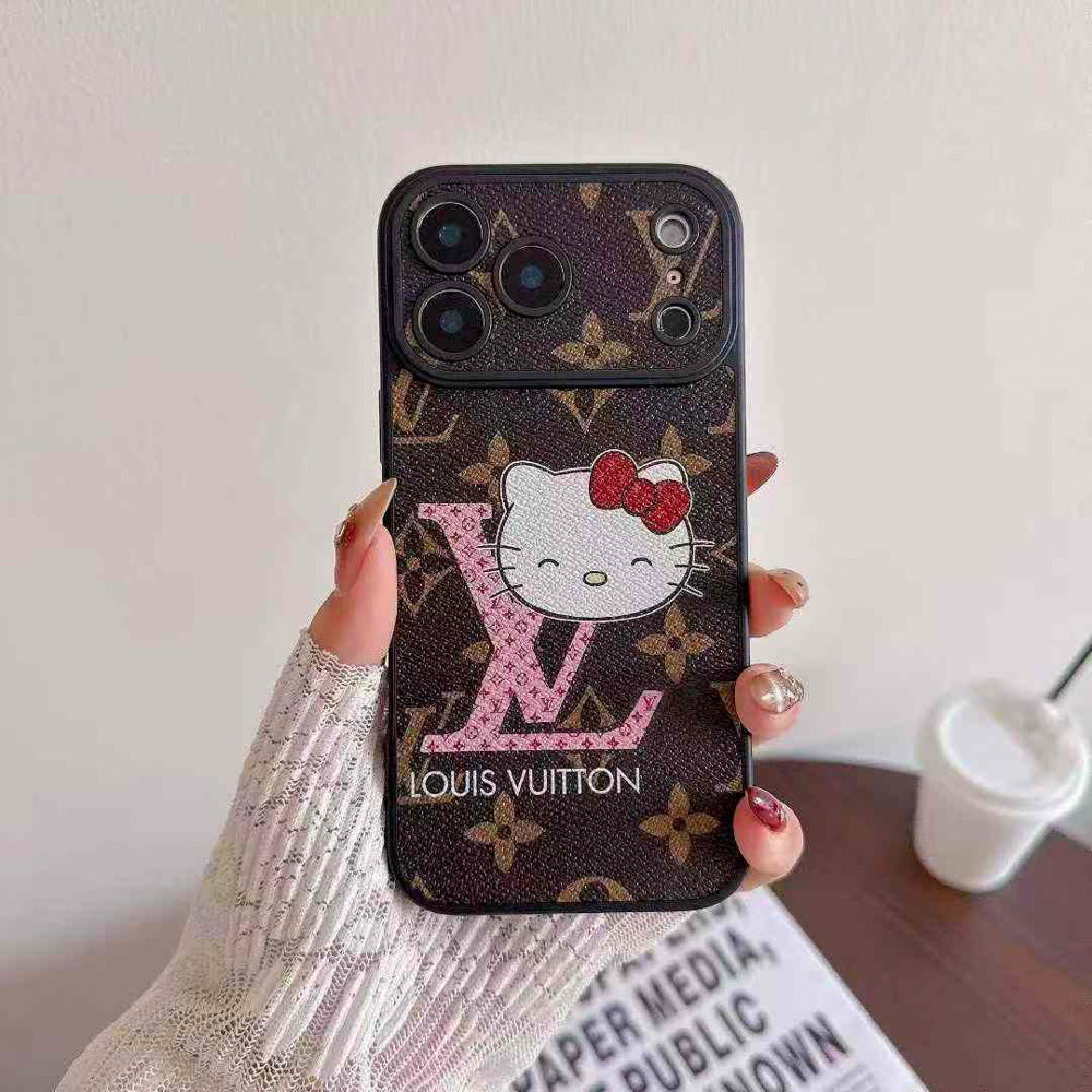 Louis Vuitton x Character Collaboration Monogram Phone Case for iPhone 14-18 Pro & Pro Max