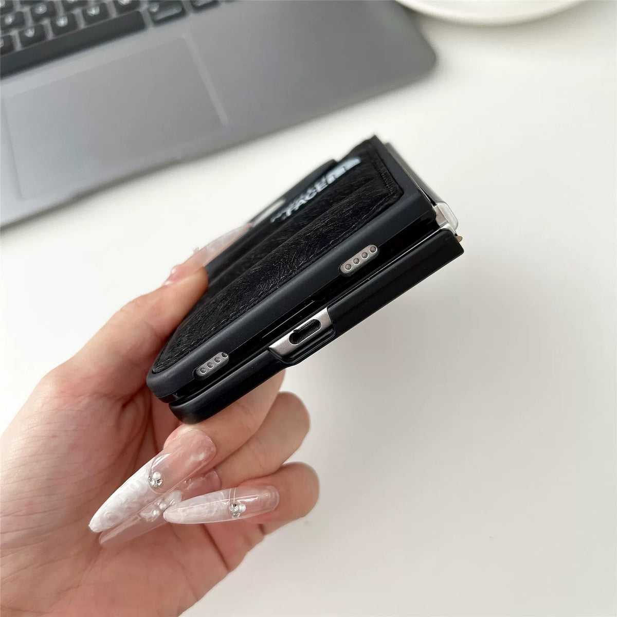 TNF Puffer Jacket Style Case for iPhone Duo