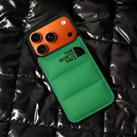 Trendy North Face Puffer Phone Case | iPhone 12-18 Pro & Pro Max
