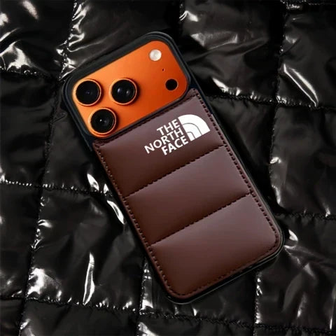 Trendy North Face Puffer Phone Case | iPhone 12-18 Pro & Pro Max