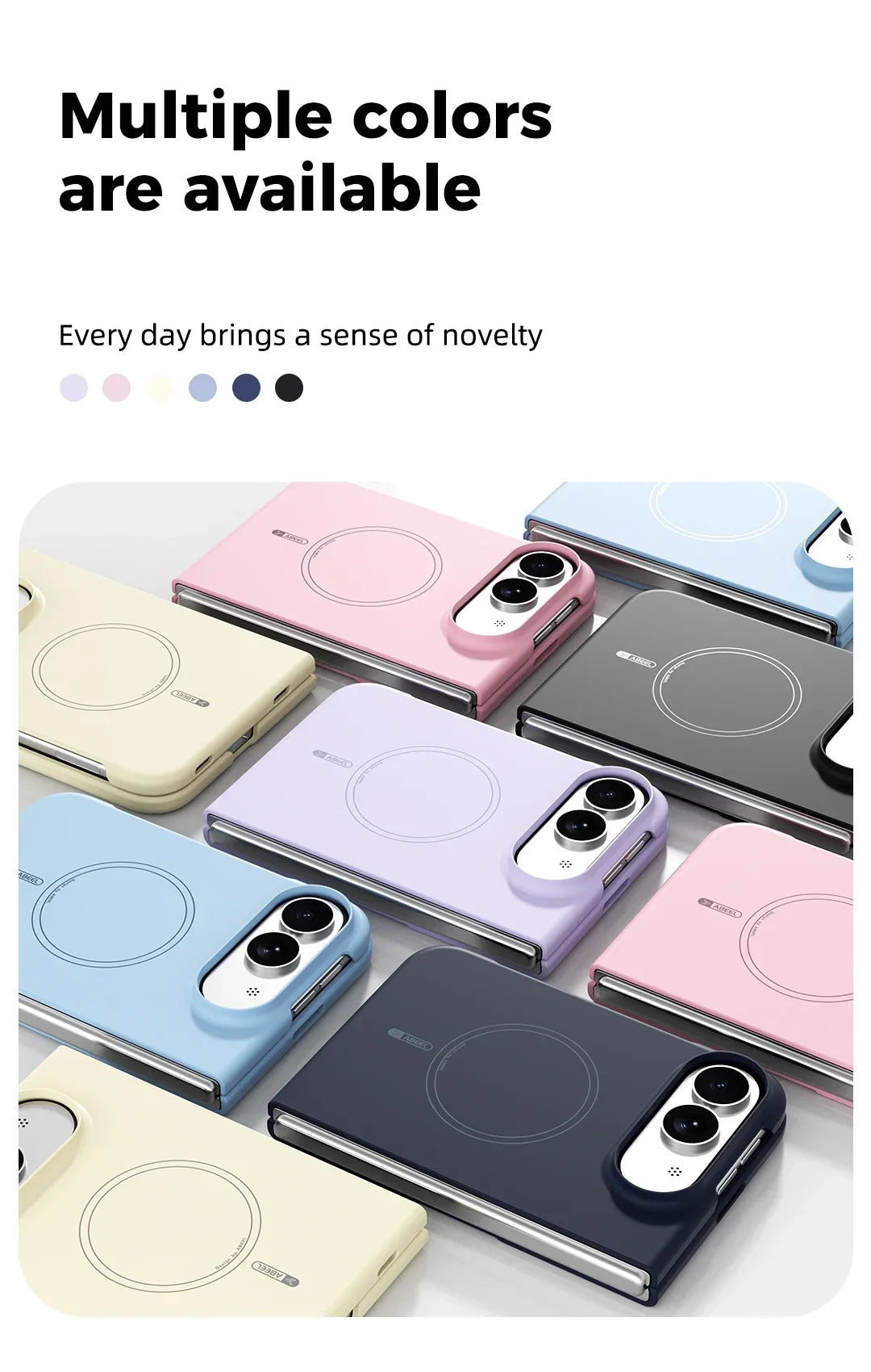 Magnetic Silicone Protective Case for iPhone Duo